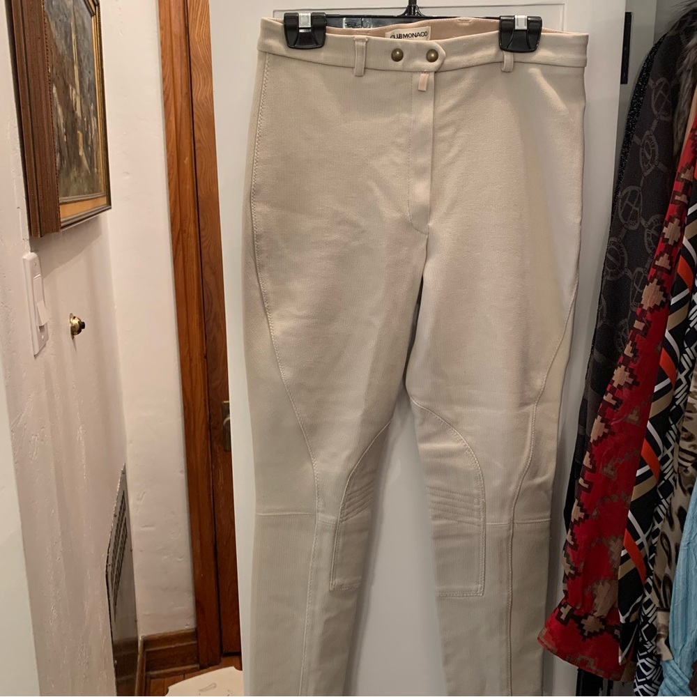 Club Monaco Light Cream Riding Pants